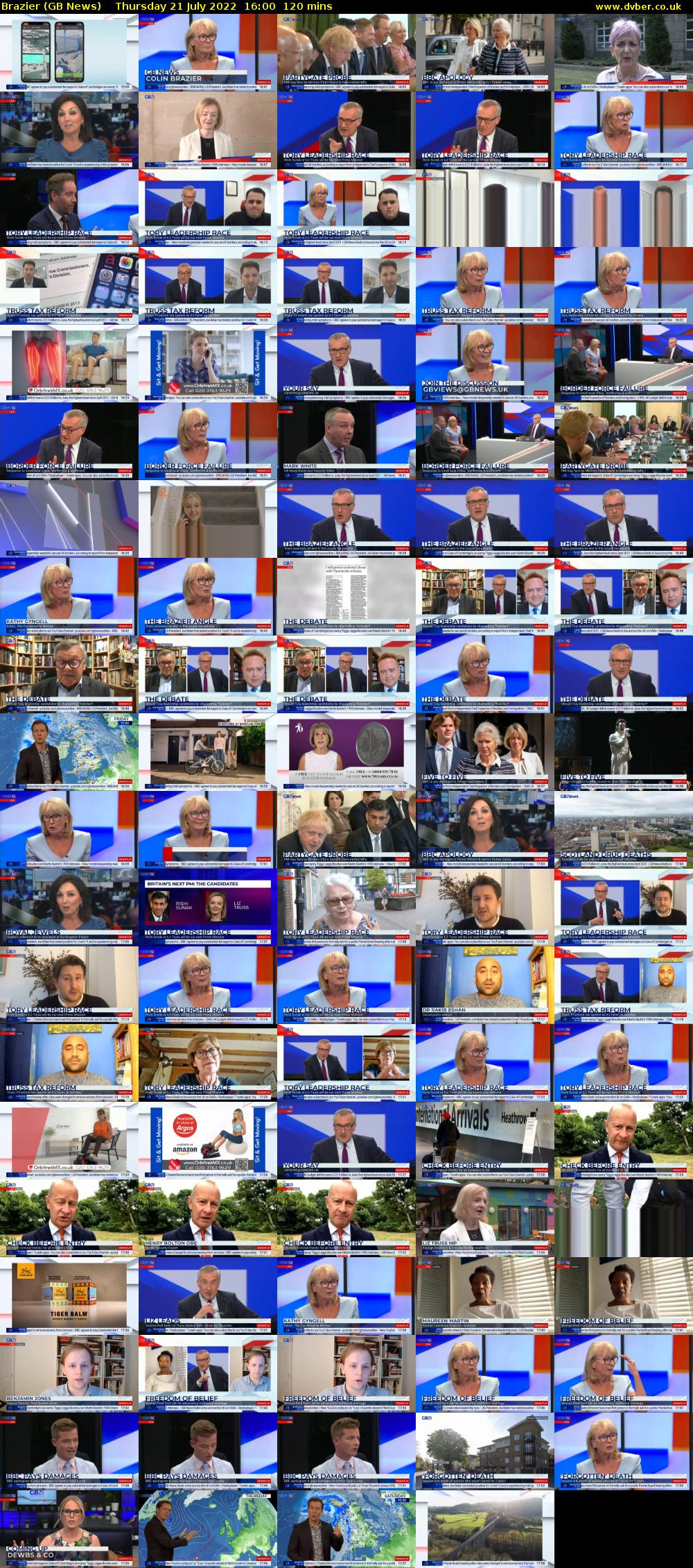 Brazier (GB News) Thursday 21 July 2022 16:00 - 18:00