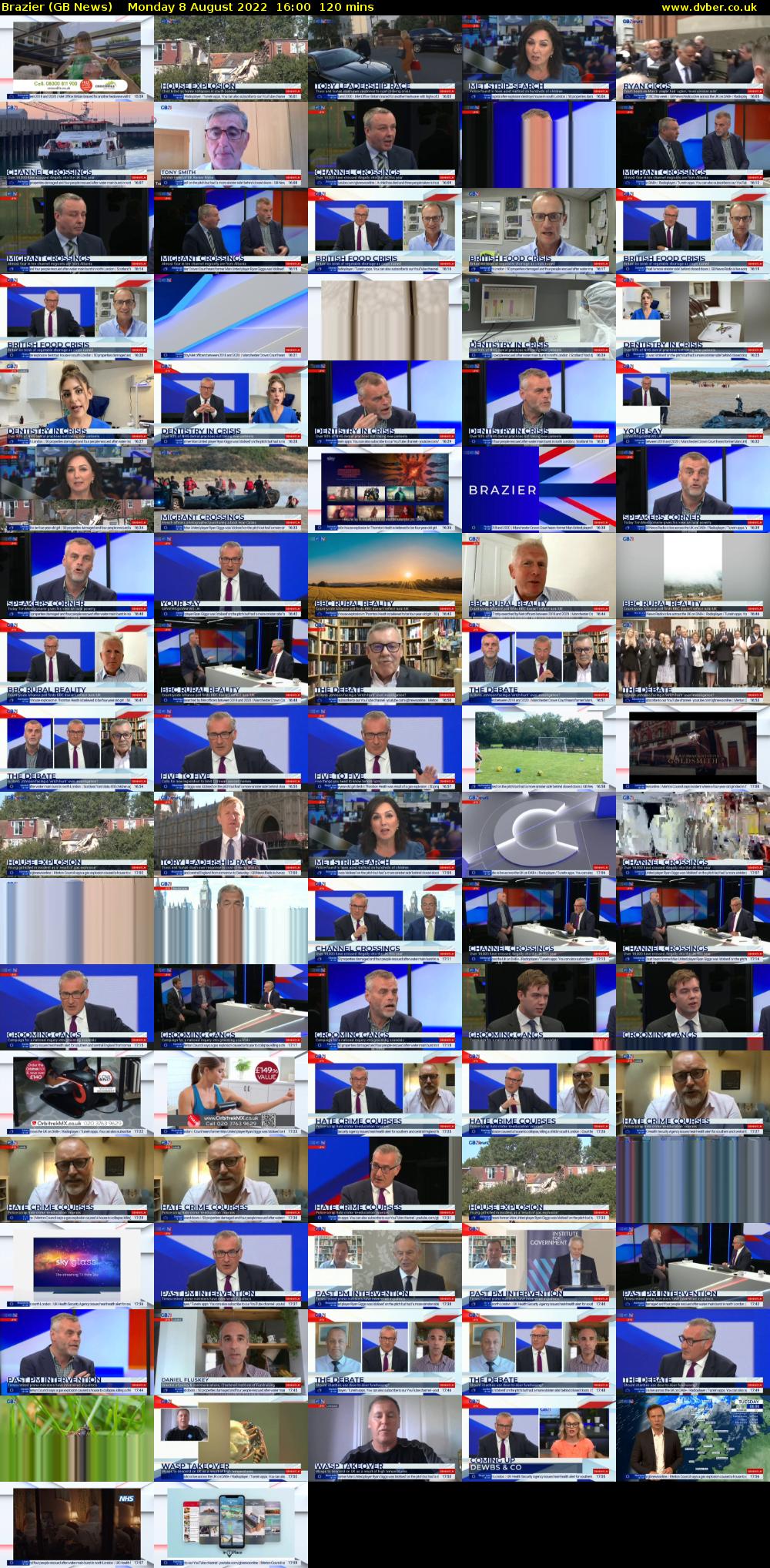 Brazier (GB News) Monday 8 August 2022 16:00 - 18:00