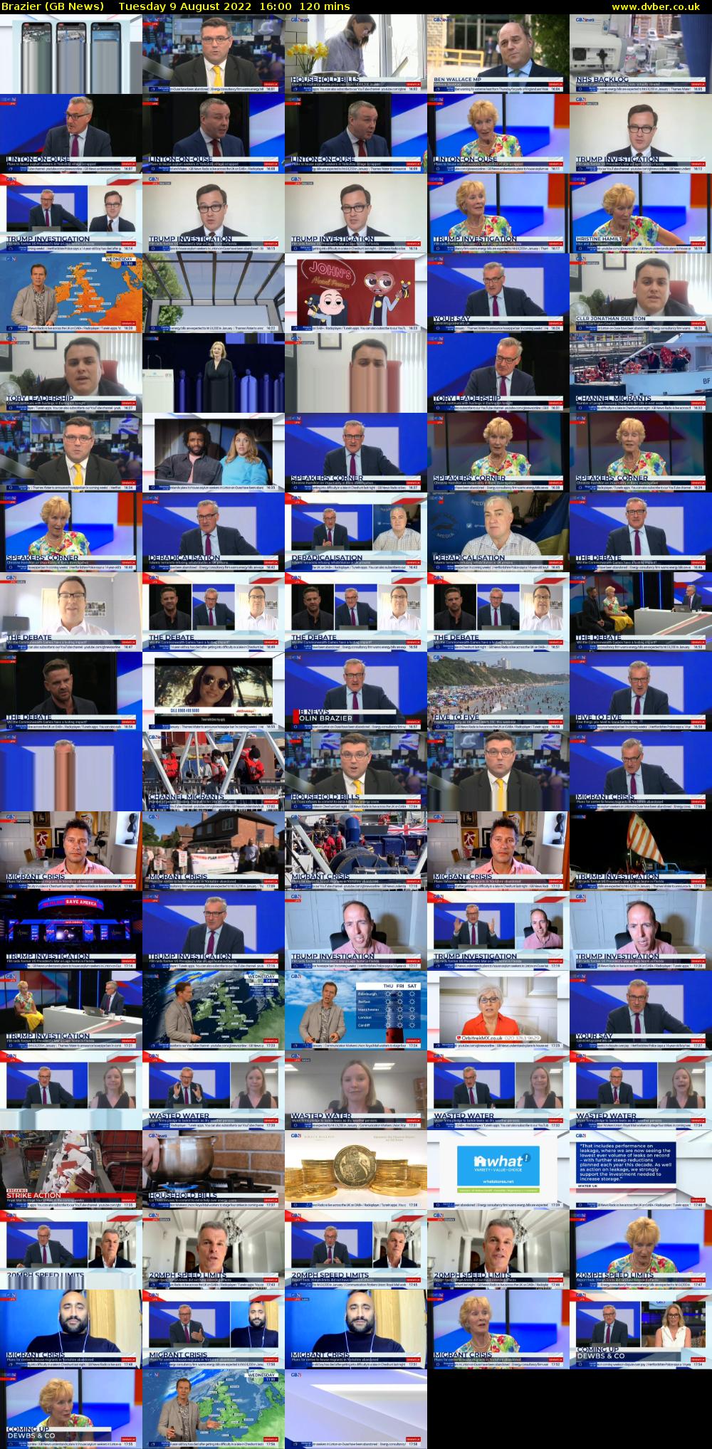 Brazier (GB News) Tuesday 9 August 2022 16:00 - 18:00