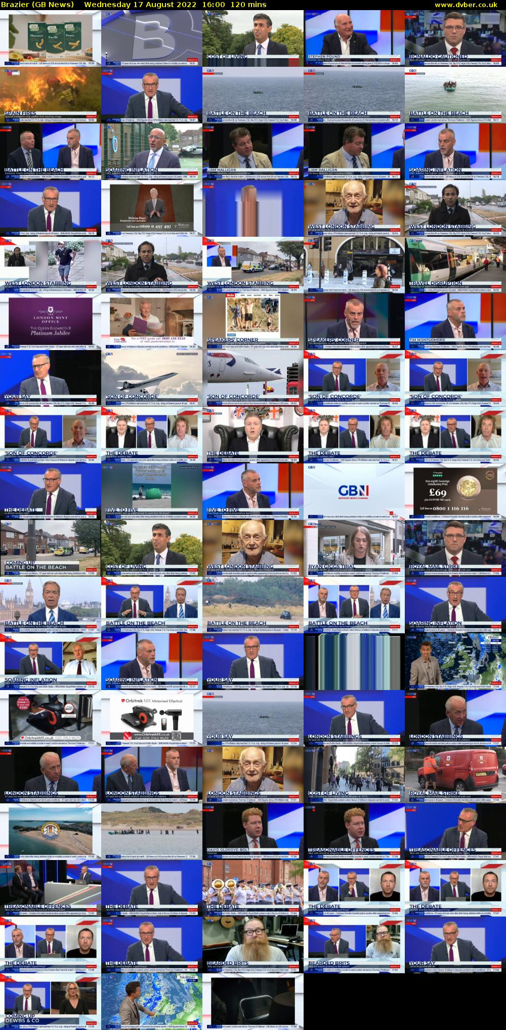 Brazier (GB News) Wednesday 17 August 2022 16:00 - 18:00