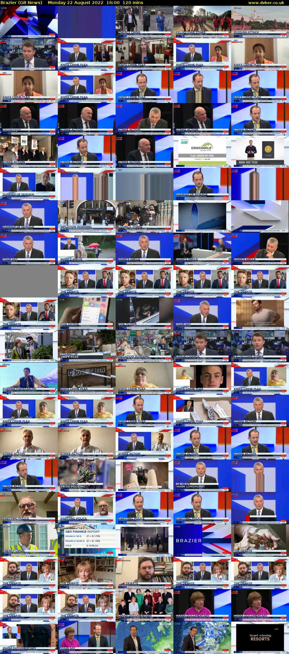 Brazier (GB News) Monday 22 August 2022 16:00 - 18:00