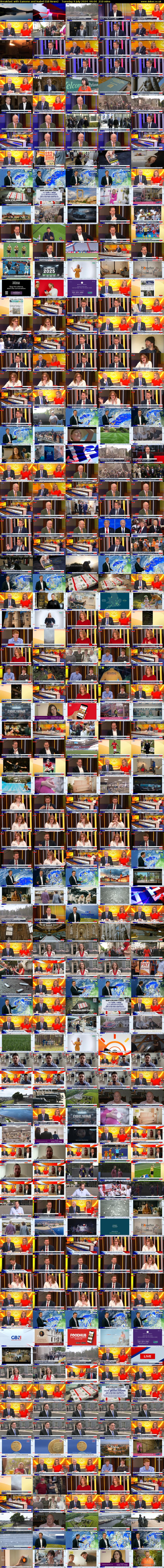 Breakfast with Eamonn and Isabel (GB News) Tuesday 9 July 2024 06:00 - 09:30