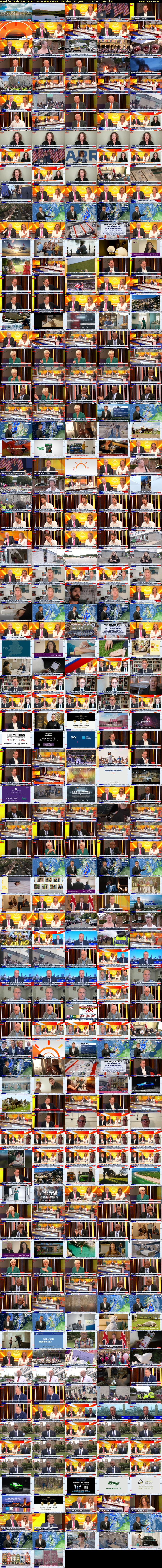 Breakfast with Eamonn and Isabel (GB News) Monday 5 August 2024 06:00 - 09:30