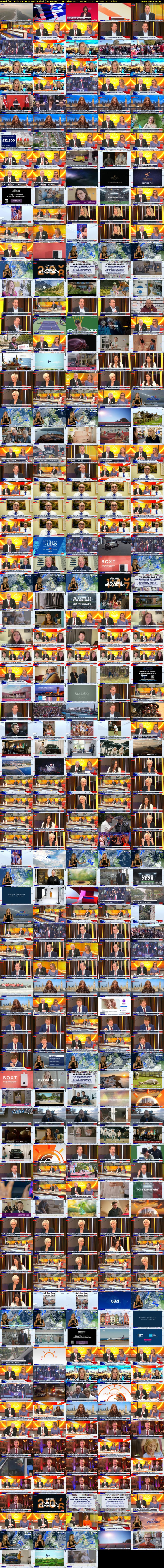 Breakfast with Eamonn and Isabel (GB News) Monday 14 October 2024 06:00 - 09:30
