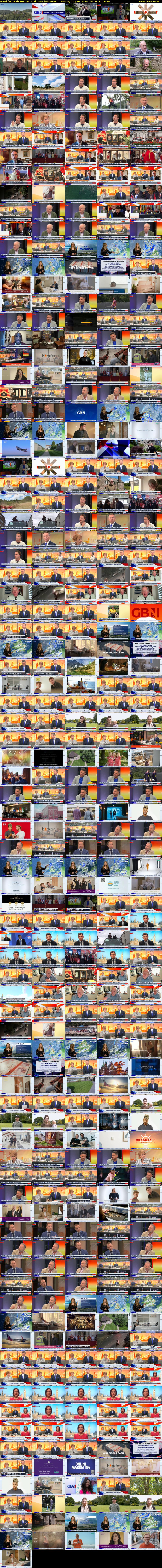Breakfast with Stephen and Anne (GB News) Sunday 16 June 2024 06:00 - 09:30