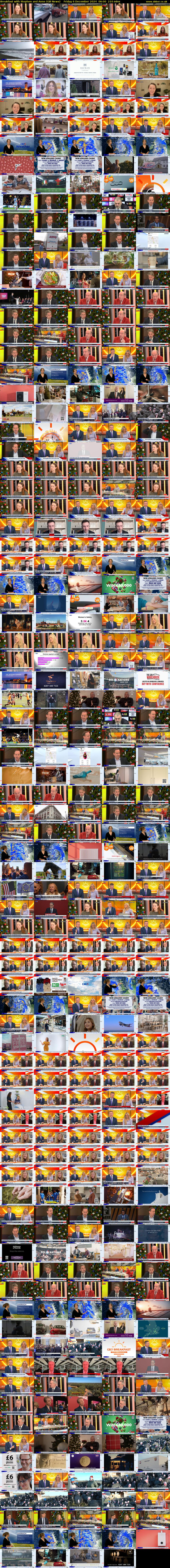 Breakfast with Stephen and Anne (GB News) Friday 6 December 2024 06:00 - 09:30