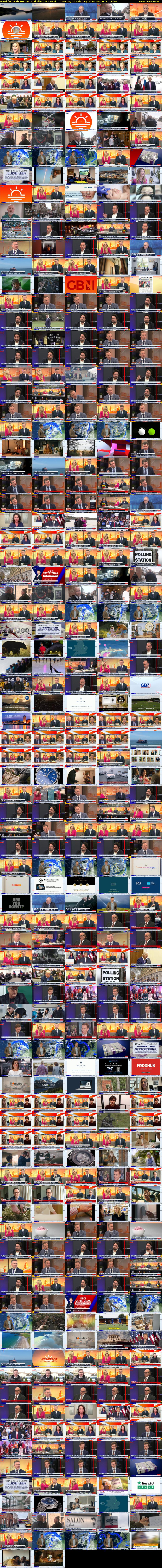 Breakfast with Stephen and Ellie (GB News) Thursday 15 February 2024 06:00 - 09:30