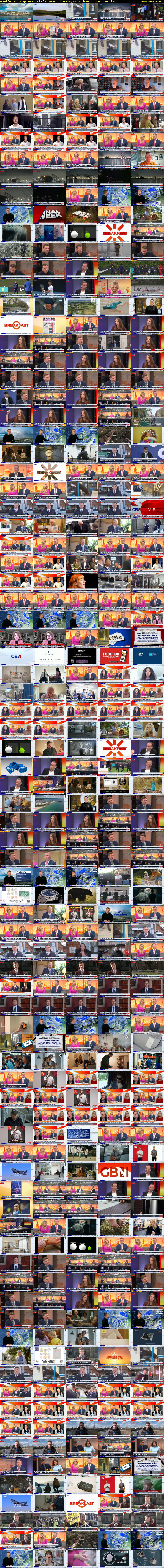 Breakfast with Stephen and Ellie (GB News) Thursday 28 March 2024 06:00 - 09:30