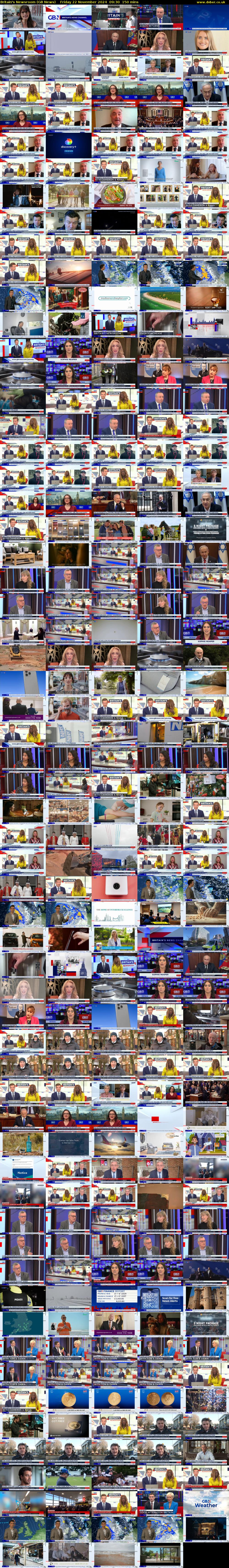 Britain's Newsroom (GB News) Friday 22 November 2024 09:30 - 12:00