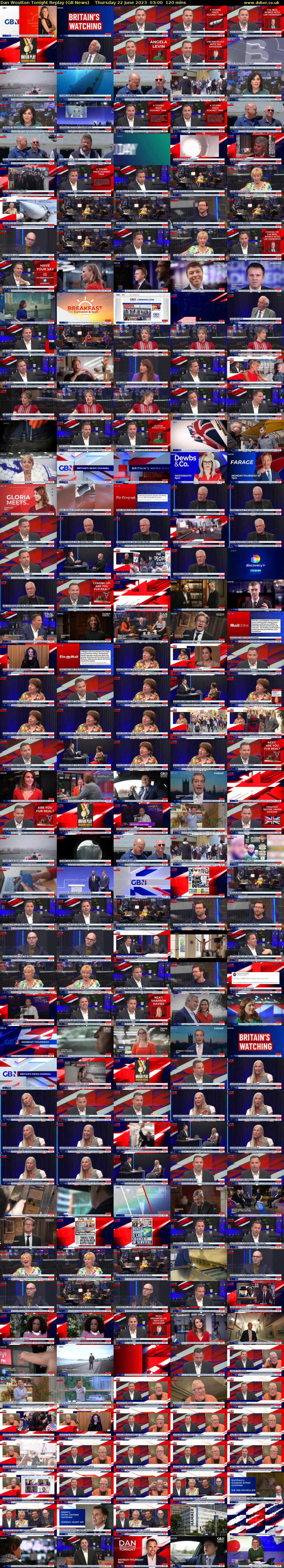 Dan Wootton Tonight Replay (GB News) Thursday 22 June 2023 03:00 - 05:00