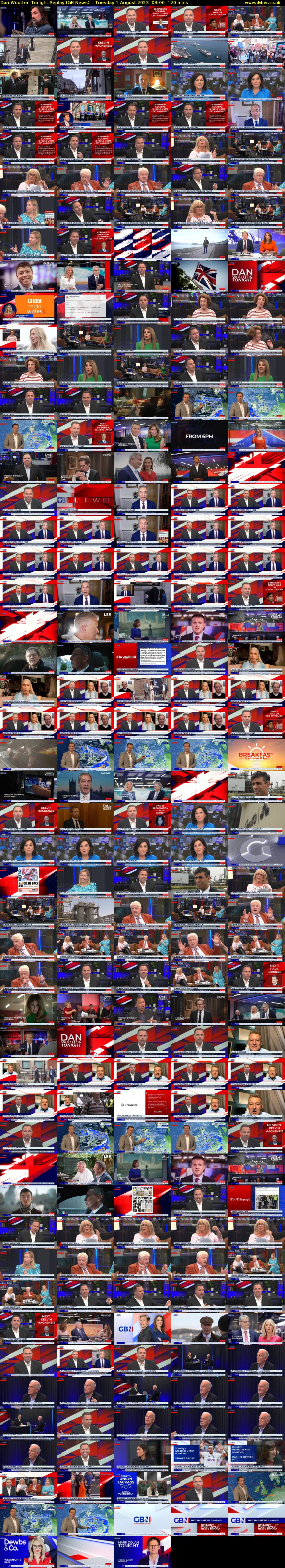 Dan Wootton Tonight Replay (GB News) Tuesday 1 August 2023 03:00 - 05:00