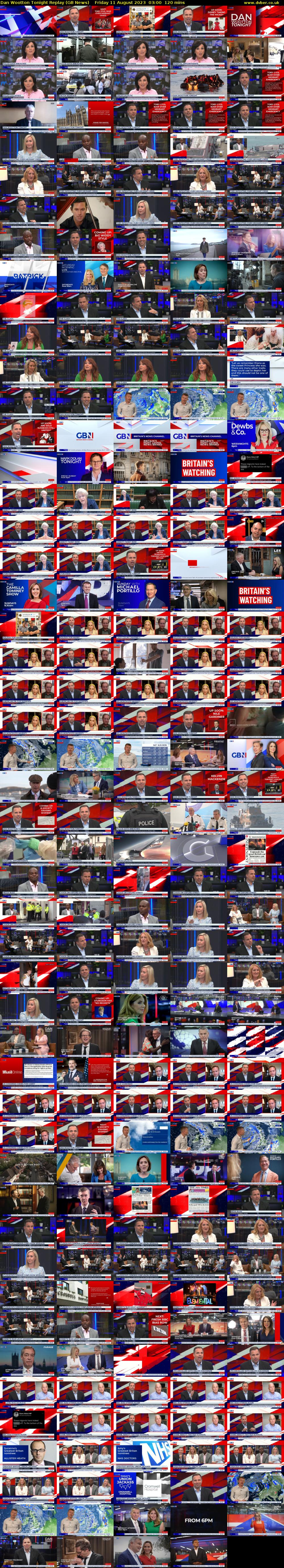 Dan Wootton Tonight Replay (GB News) Friday 11 August 2023 03:00 - 05:00