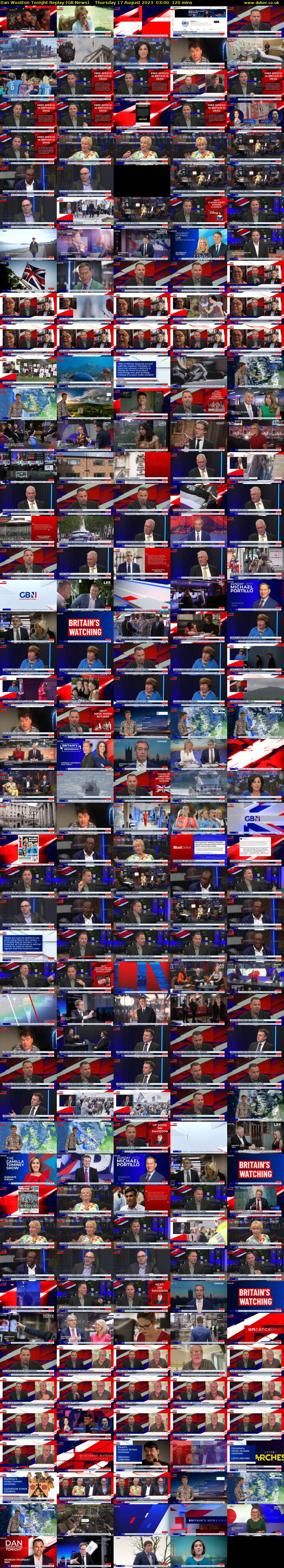 Dan Wootton Tonight Replay (GB News) Thursday 17 August 2023 03:00 - 05:00