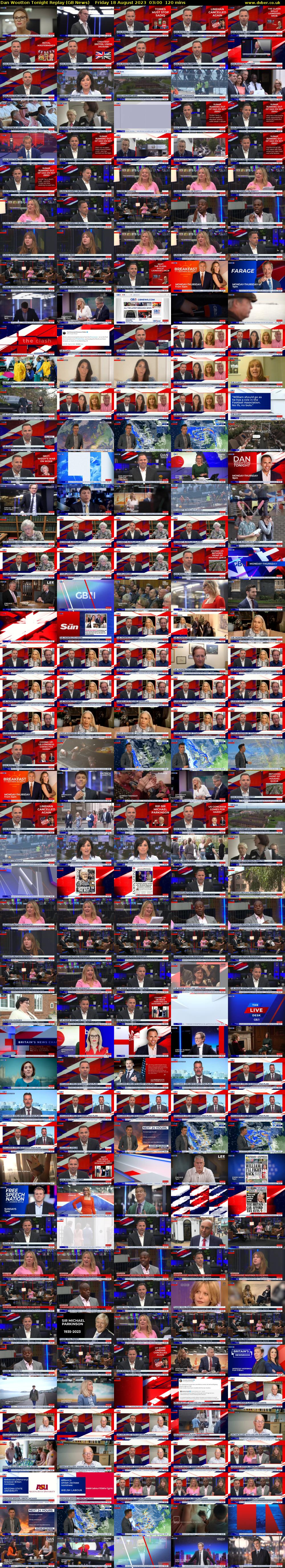 Dan Wootton Tonight Replay (GB News) Friday 18 August 2023 03:00 - 05:00