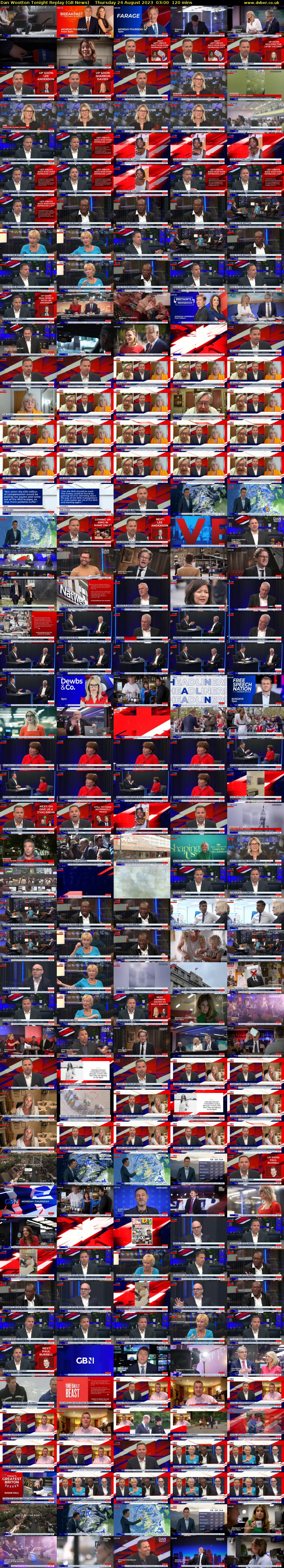 Dan Wootton Tonight Replay (GB News) Thursday 24 August 2023 03:00 - 05:00