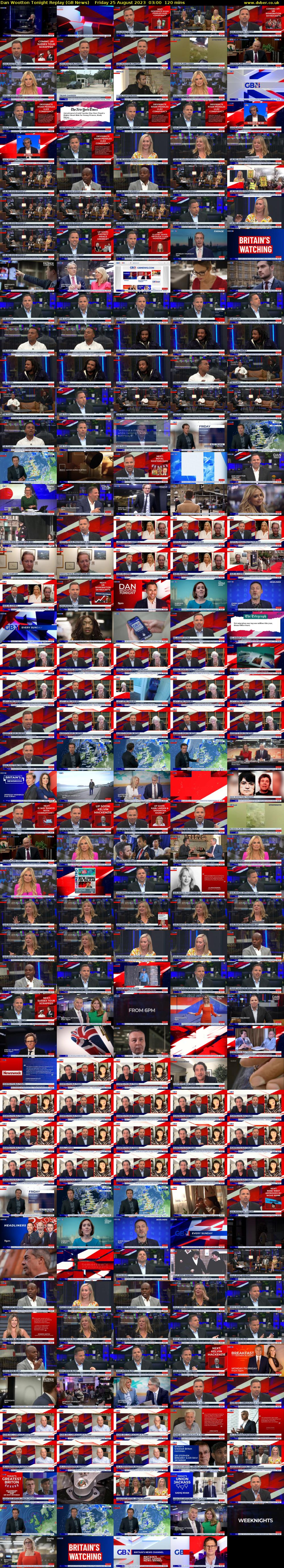 Dan Wootton Tonight Replay (GB News) Friday 25 August 2023 03:00 - 05:00