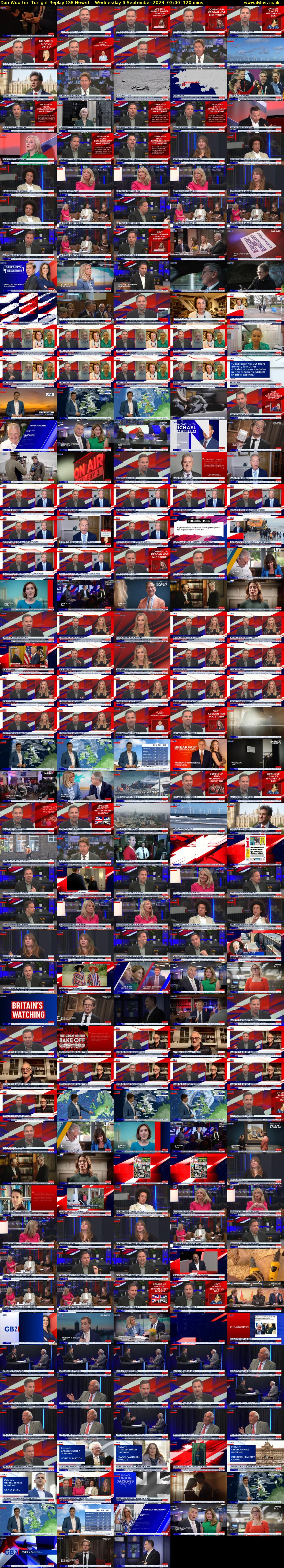 Dan Wootton Tonight Replay (GB News) Wednesday 6 September 2023 03:00 - 05:00