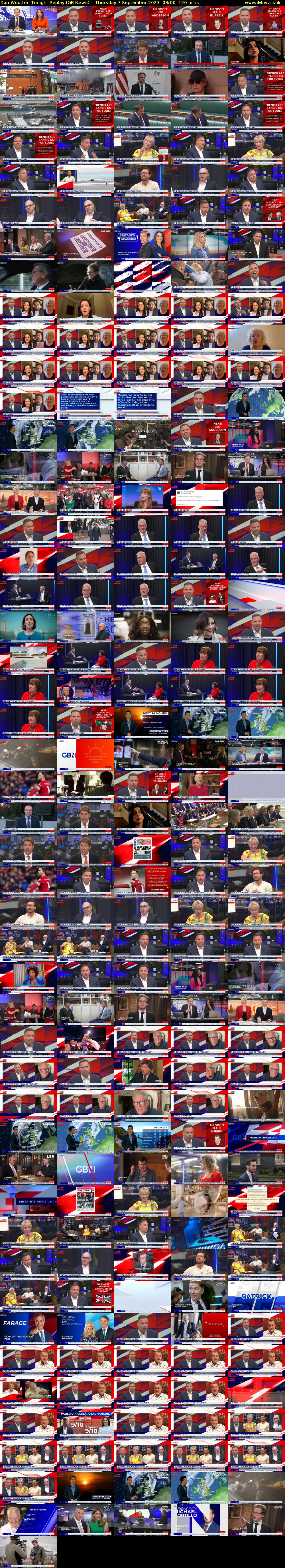 Dan Wootton Tonight Replay (GB News) Thursday 7 September 2023 03:00 - 05:00