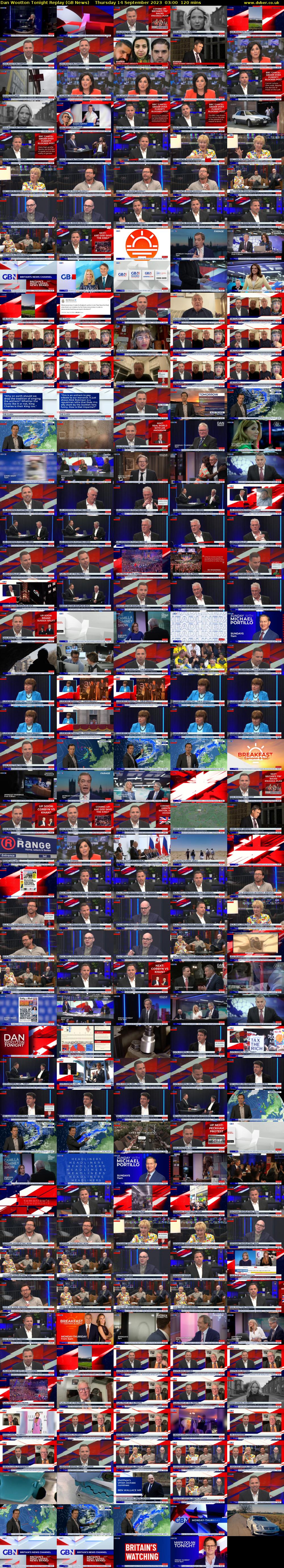 Dan Wootton Tonight Replay (GB News) Thursday 14 September 2023 03:00 - 05:00
