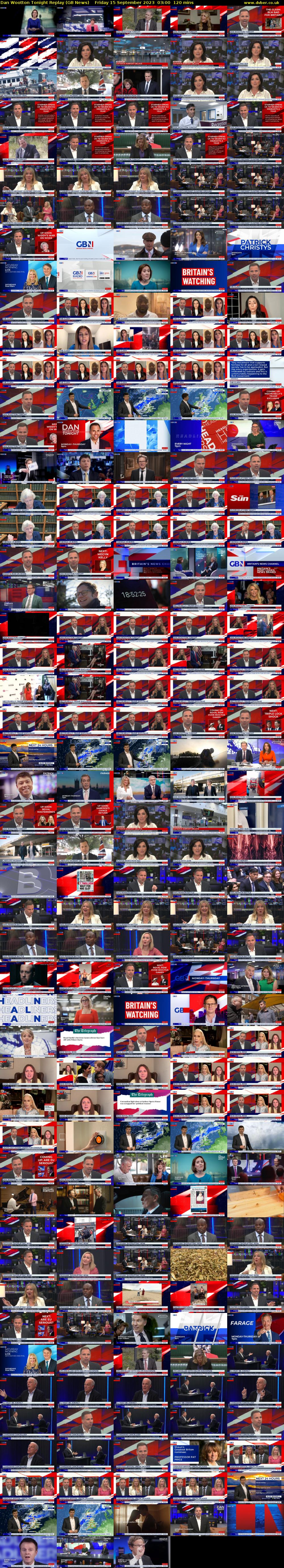 Dan Wootton Tonight Replay (GB News) Friday 15 September 2023 03:00 - 05:00
