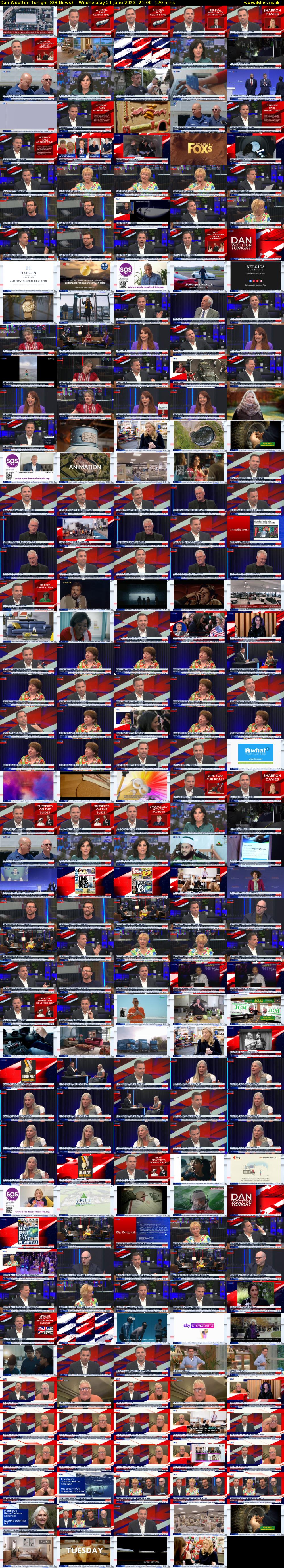 Dan Wootton Tonight (GB News) Wednesday 21 June 2023 21:00 - 23:00