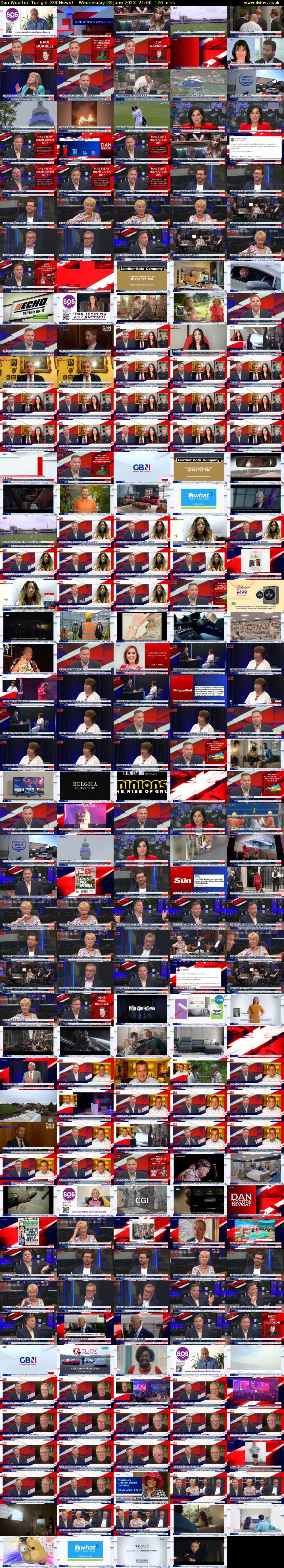 Dan Wootton Tonight (GB News) Wednesday 28 June 2023 21:00 - 23:00