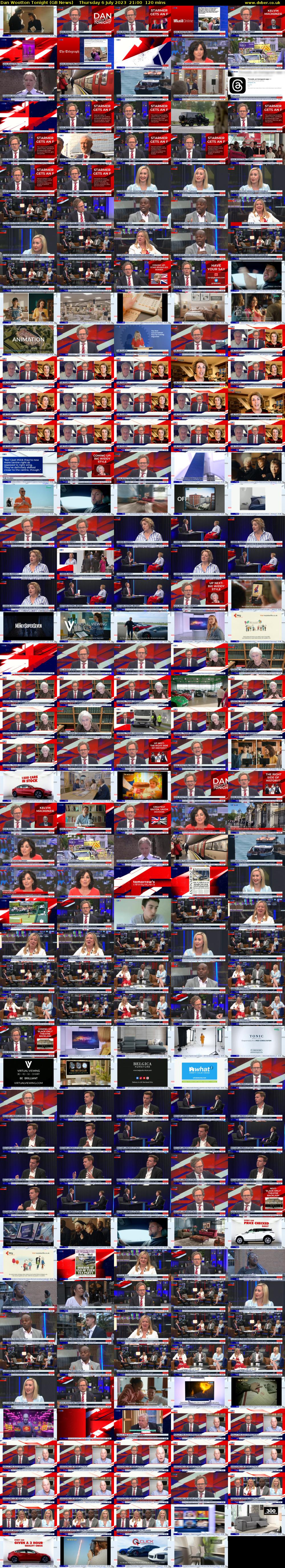 Dan Wootton Tonight (GB News) Thursday 6 July 2023 21:00 - 23:00