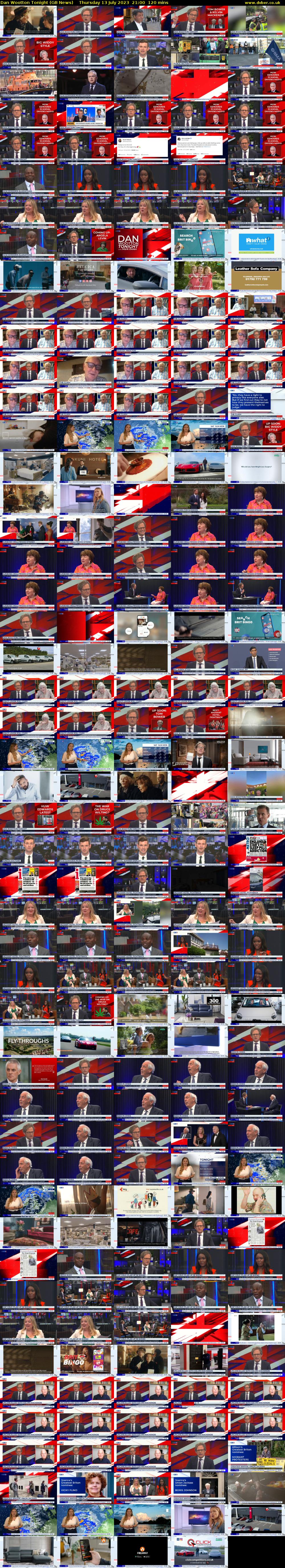 Dan Wootton Tonight (GB News) Thursday 13 July 2023 21:00 - 23:00