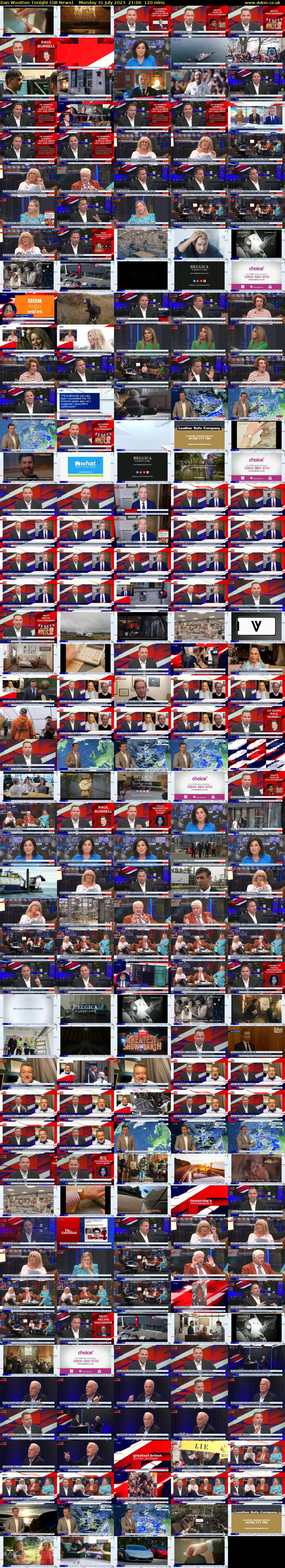 Dan Wootton Tonight (GB News) Monday 31 July 2023 21:00 - 23:00