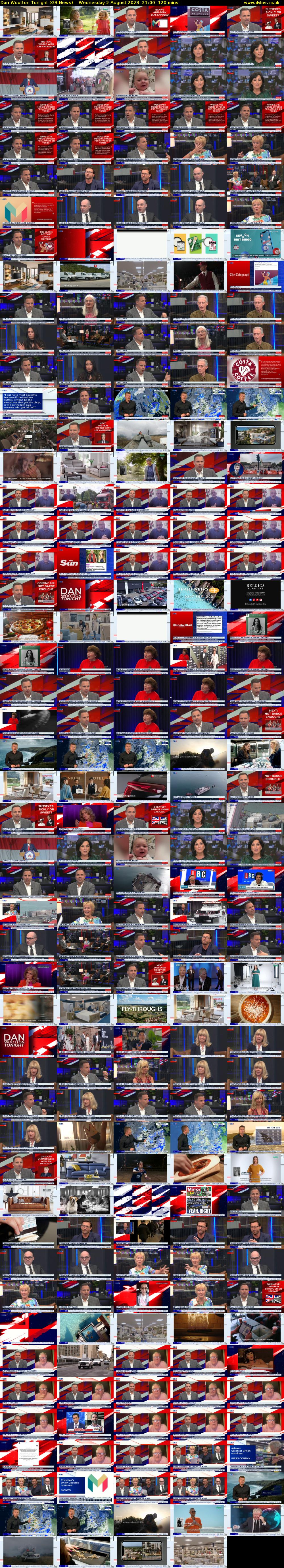 Dan Wootton Tonight (GB News) Wednesday 2 August 2023 21:00 - 23:00