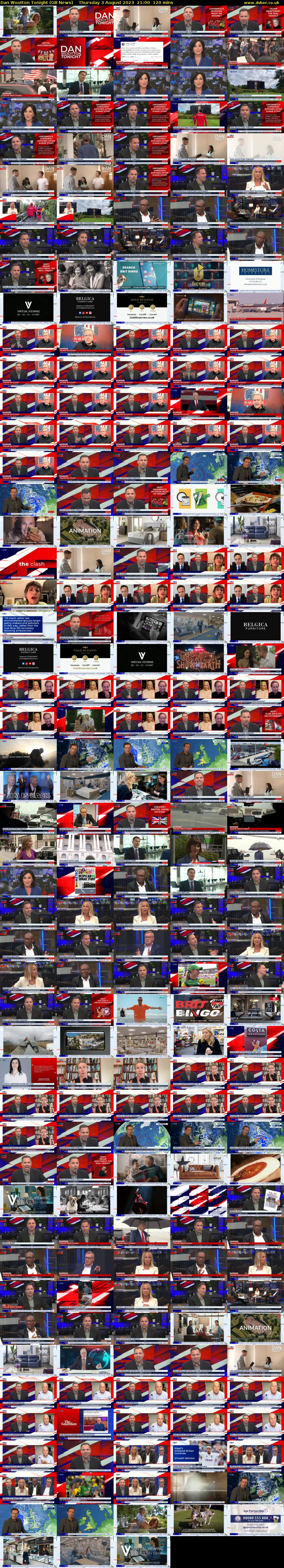 Dan Wootton Tonight (GB News) Thursday 3 August 2023 21:00 - 23:00