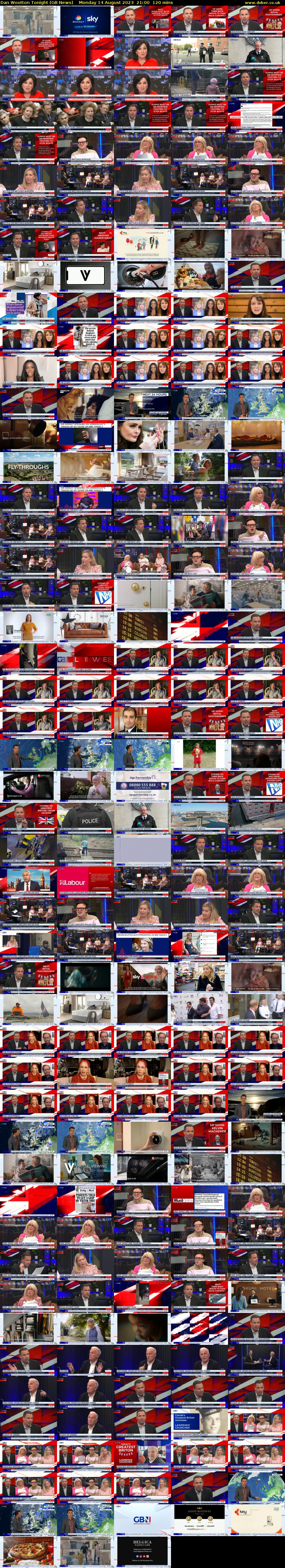 Dan Wootton Tonight (GB News) Monday 14 August 2023 21:00 - 23:00