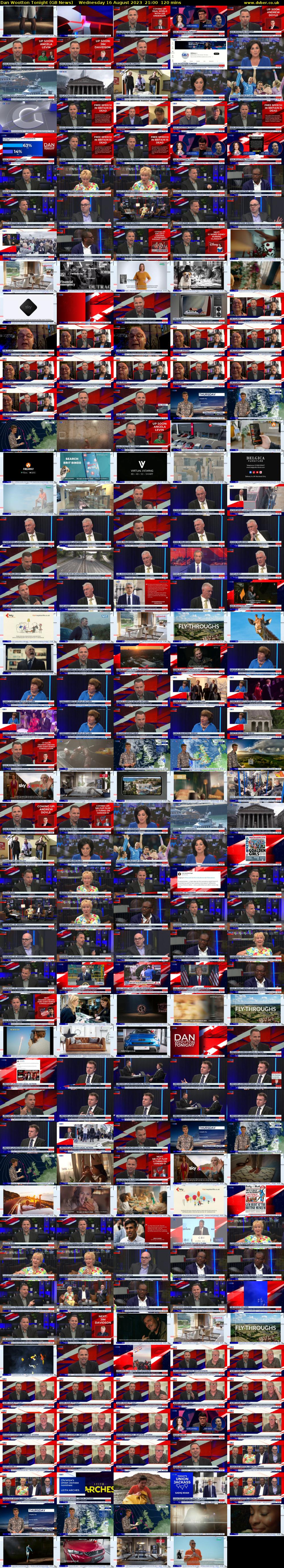 Dan Wootton Tonight (GB News) Wednesday 16 August 2023 21:00 - 23:00