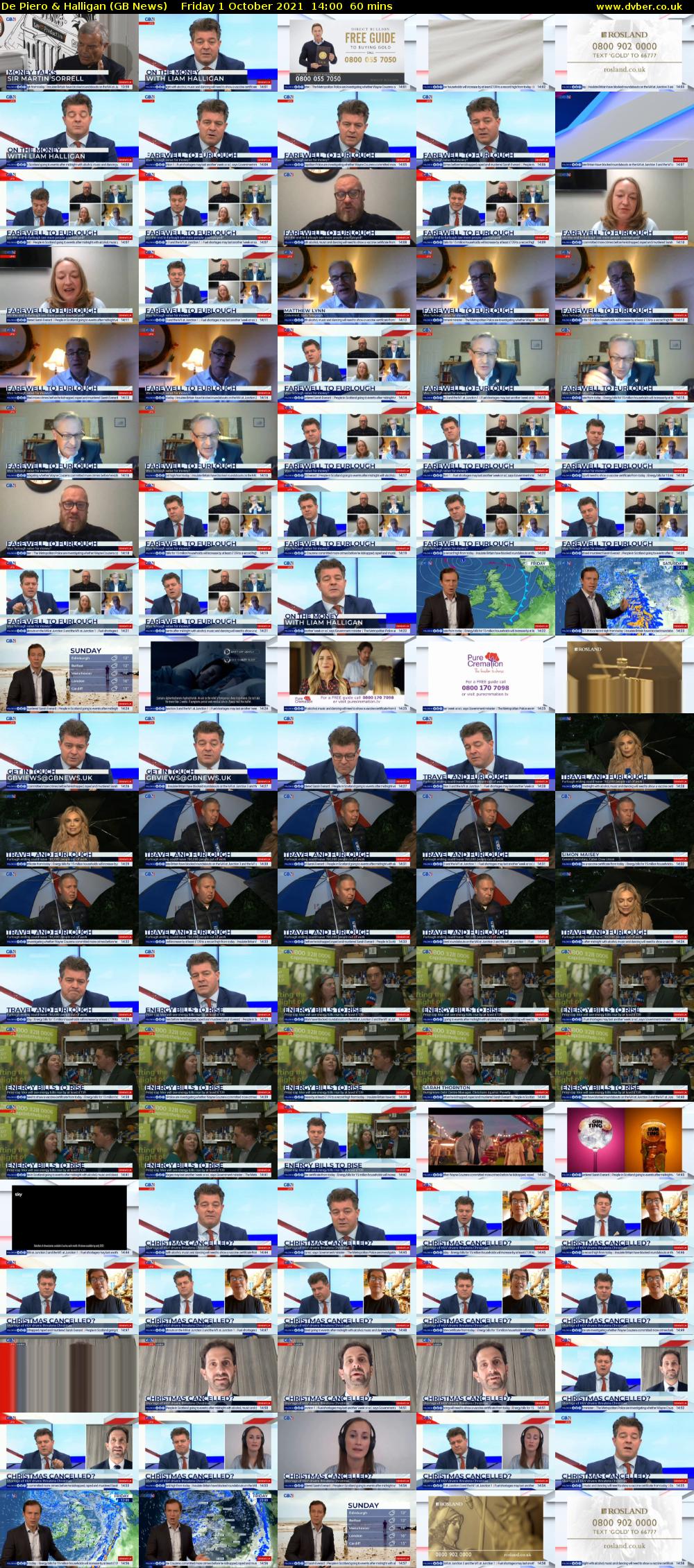 De Piero & Halligan (GB News) Friday 1 October 2021 14:00 - 15:00