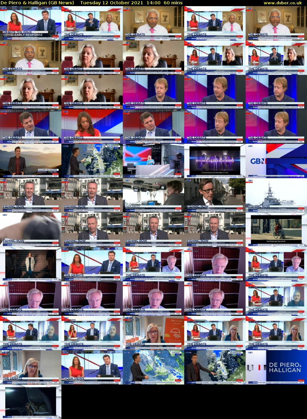 De Piero & Halligan (GB News) Tuesday 12 October 2021 14:00 - 15:00