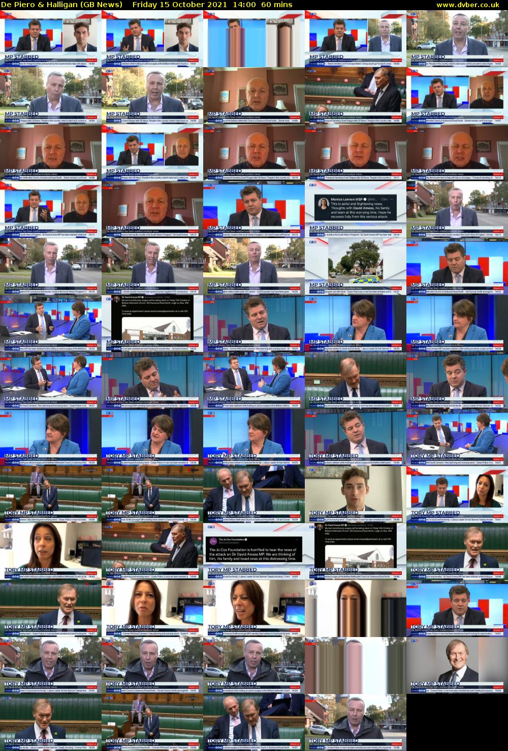 De Piero & Halligan (GB News) Friday 15 October 2021 14:00 - 15:00