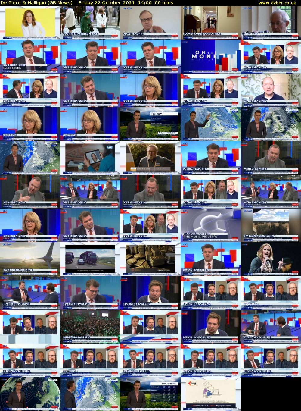 De Piero & Halligan (GB News) Friday 22 October 2021 14:00 - 15:00