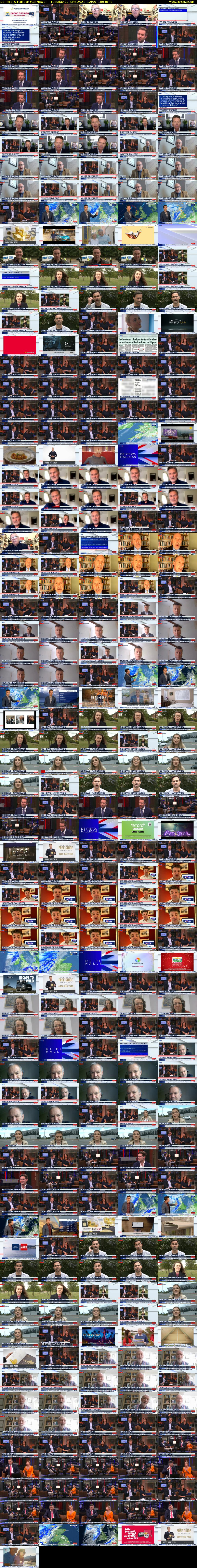 DePiero & Halligan (GB News) Tuesday 22 June 2021 12:00 - 15:00