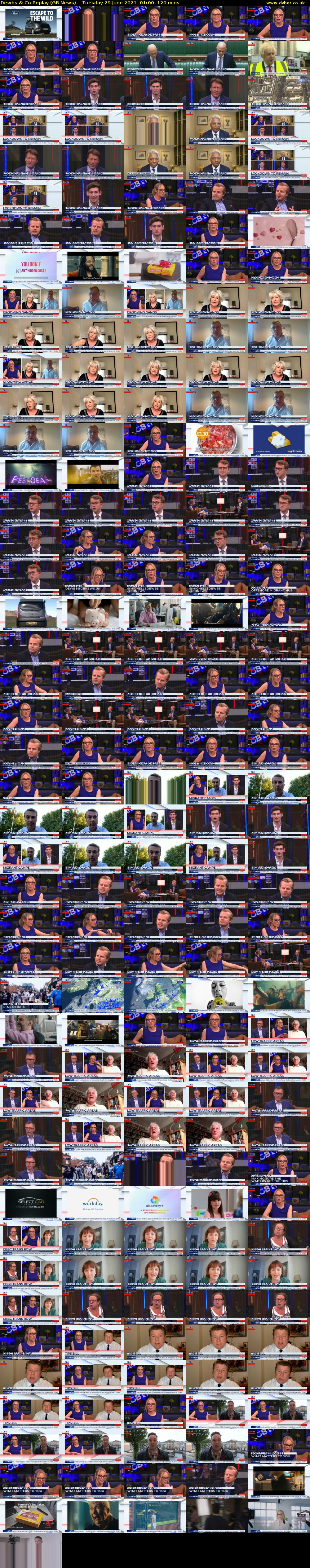 Dewbs & Co Replay (GB News) Tuesday 29 June 2021 01:00 - 03:00