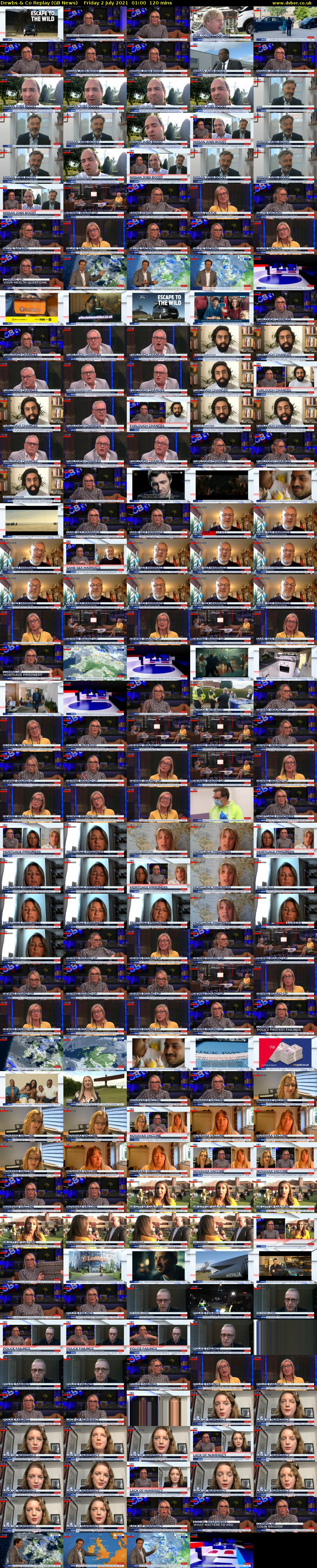 Dewbs & Co Replay (GB News) Friday 2 July 2021 01:00 - 03:00