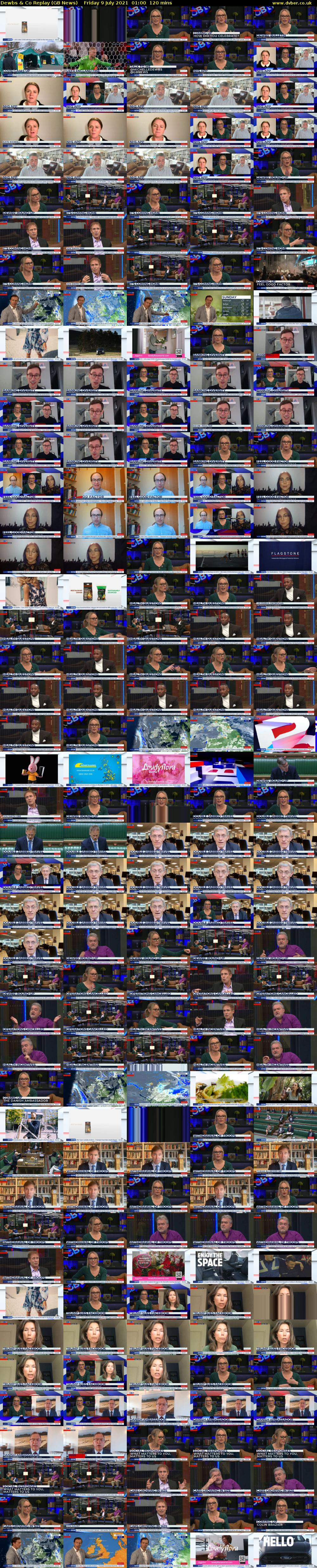 Dewbs & Co Replay (GB News) Friday 9 July 2021 01:00 - 03:00