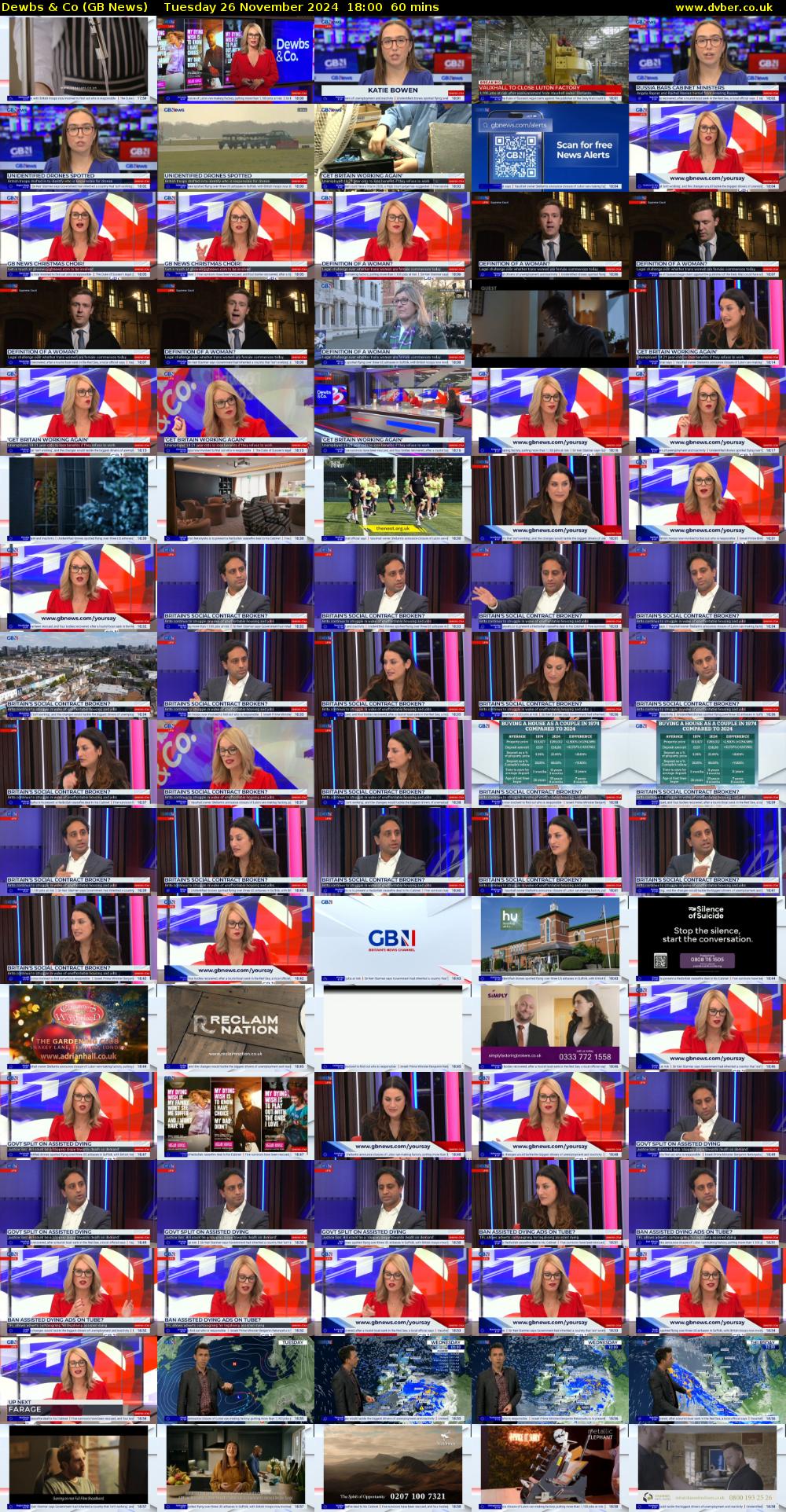 Dewbs & Co (GB News) Tuesday 26 November 2024 18:00 - 19:00