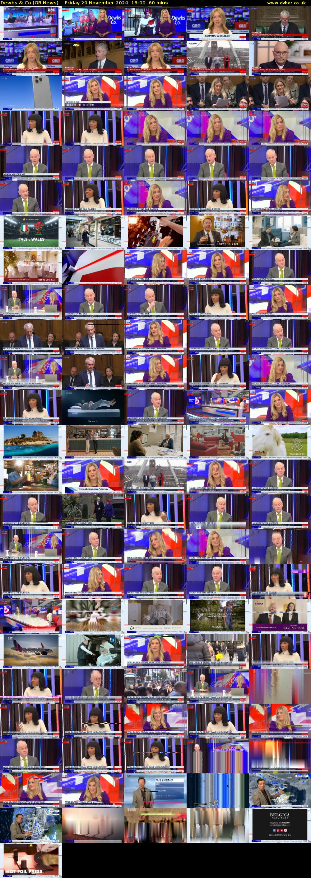 Dewbs & Co (GB News) Friday 29 November 2024 18:00 - 19:00