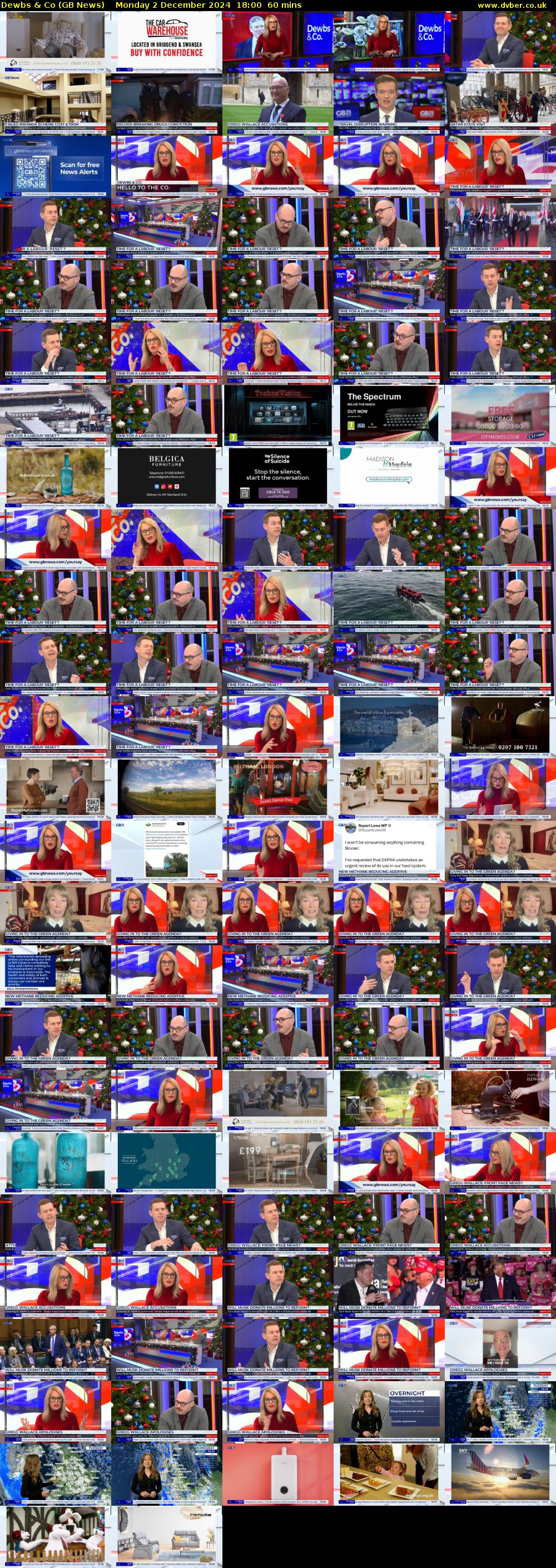 Dewbs & Co (GB News) Monday 2 December 2024 18:00 - 19:00