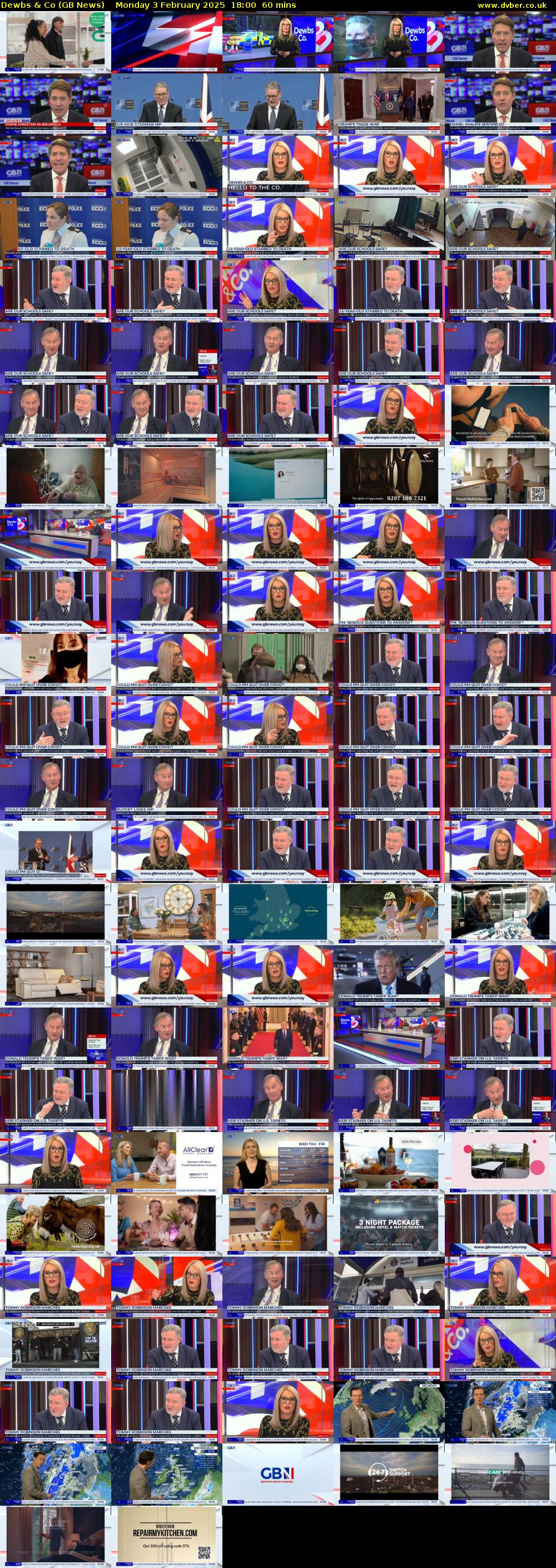 Dewbs & Co (GB News) Monday 3 February 2025 18:00 - 19:00