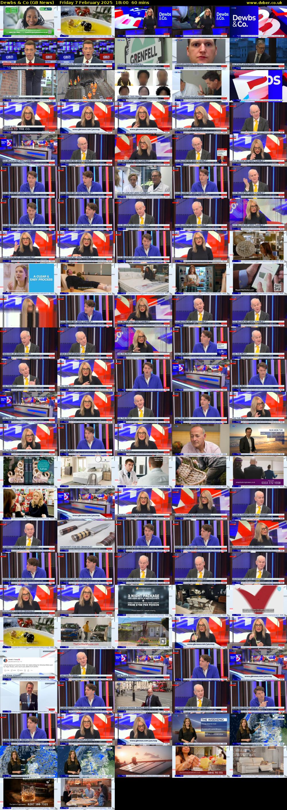 Dewbs & Co (GB News) Friday 7 February 2025 18:00 - 19:00