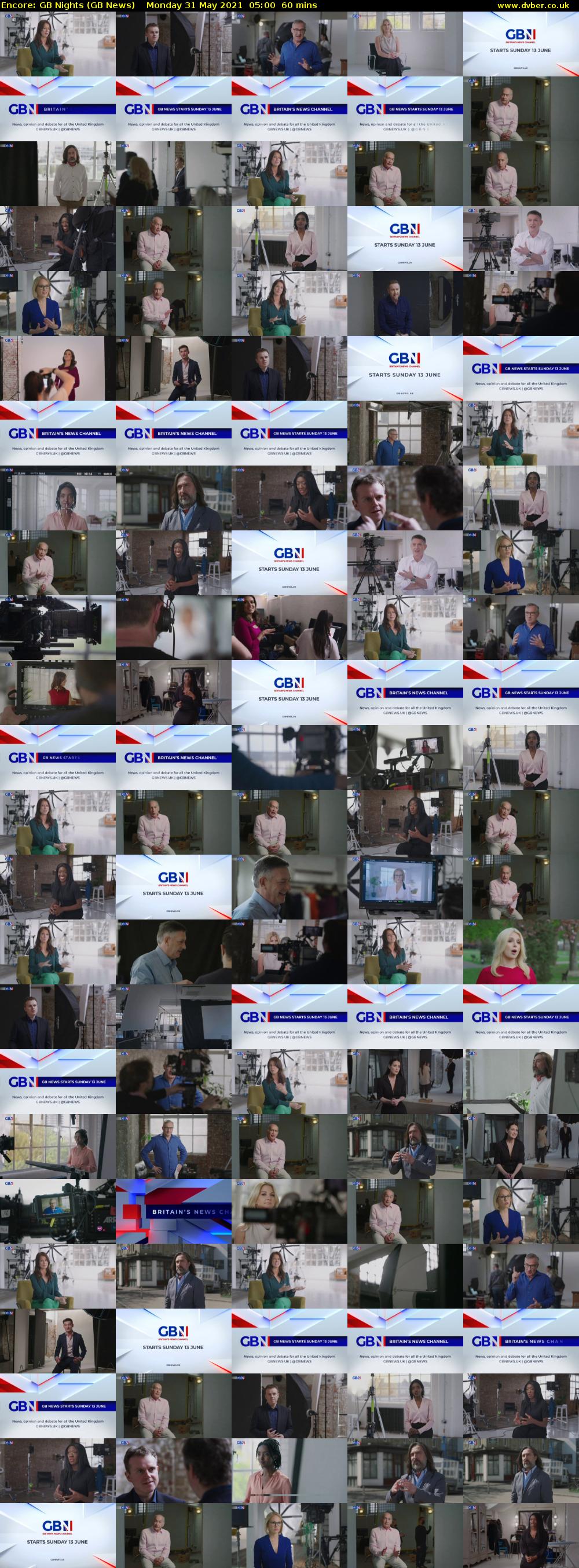 Encore: GB Nights (GB News) Monday 31 May 2021 05:00 - 06:00