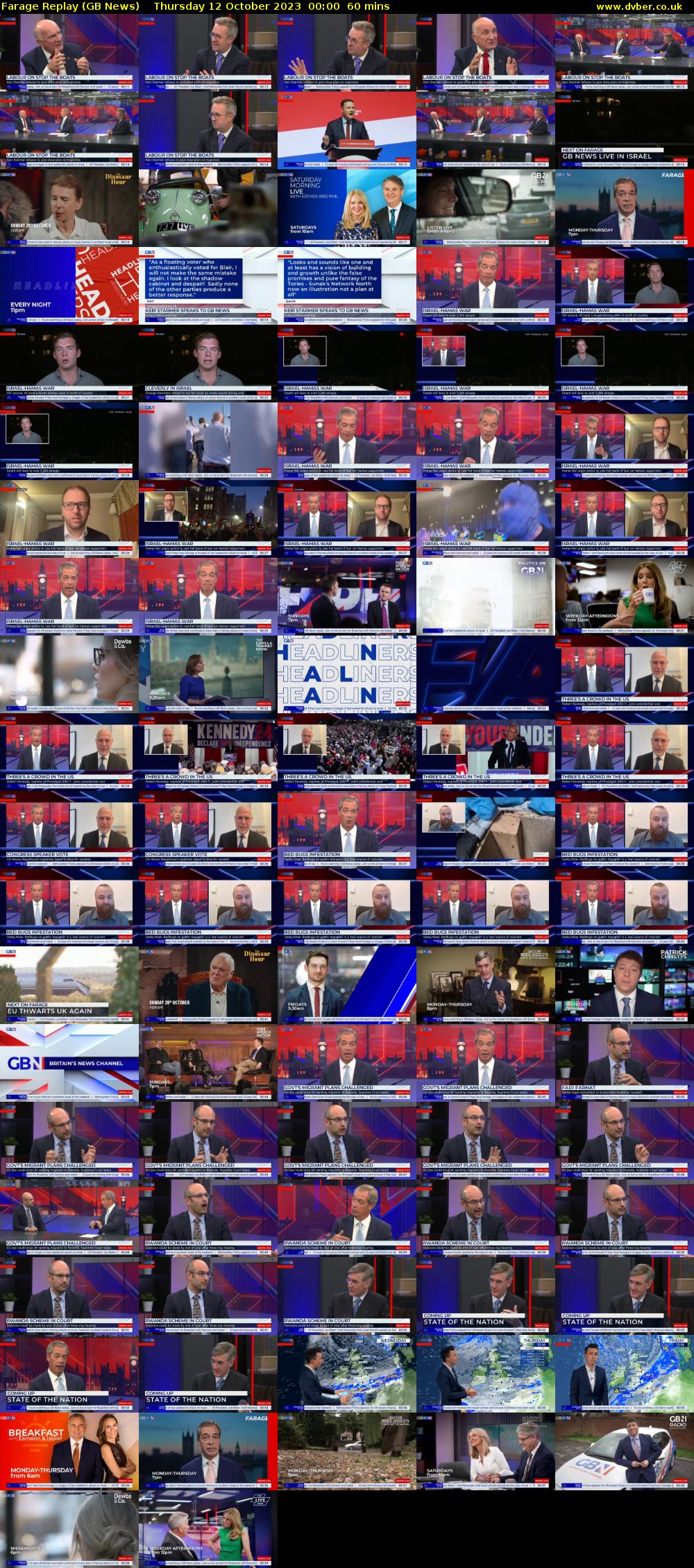 Farage Replay (GB News) Thursday 12 October 2023 00:00 - 01:00
