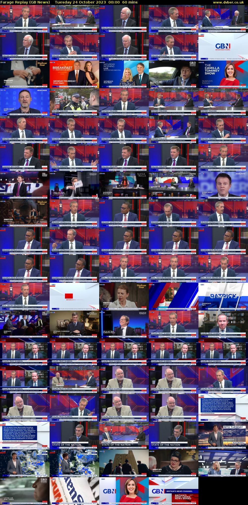 Farage Replay (GB News) Tuesday 24 October 2023 00:00 - 01:00
