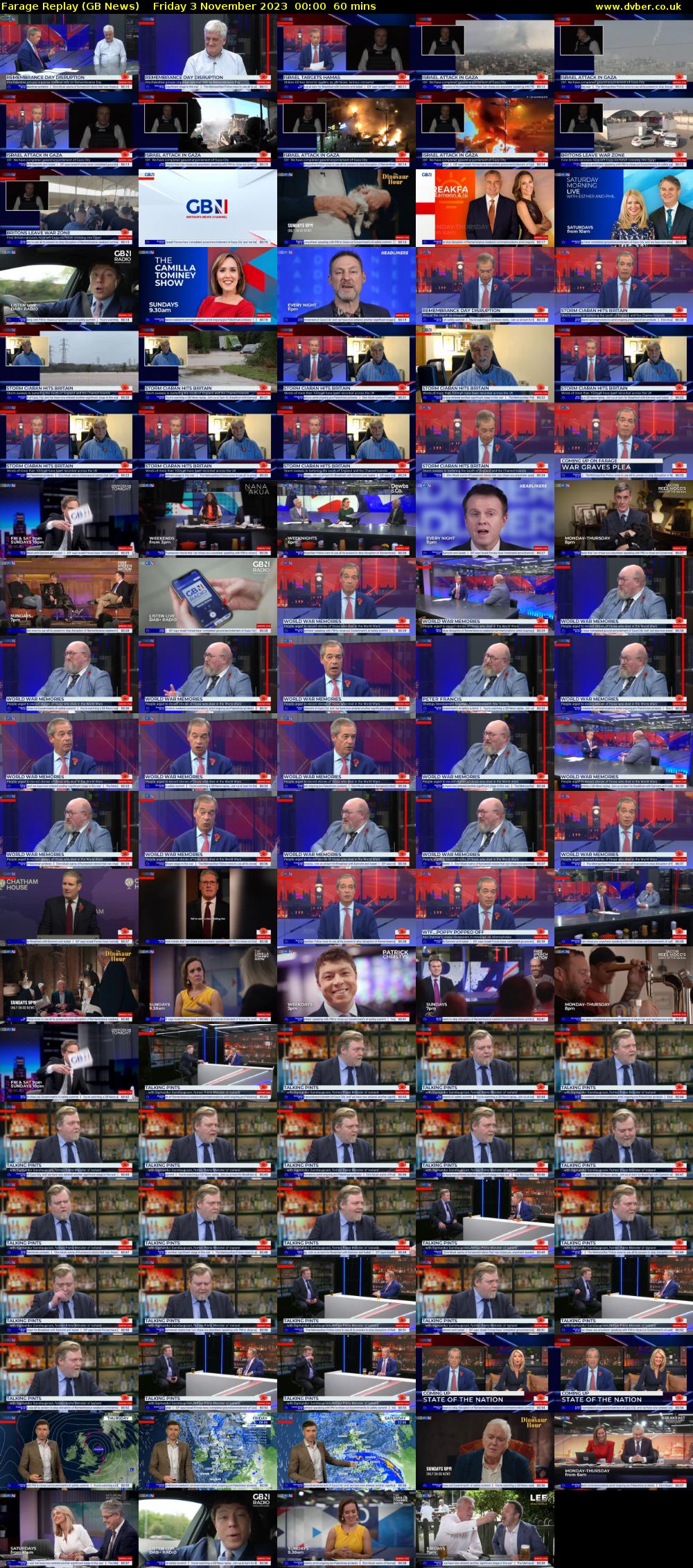 Farage Replay (GB News) Friday 3 November 2023 00:00 - 01:00